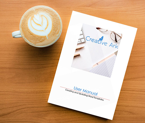 Creative Ark's training manual example