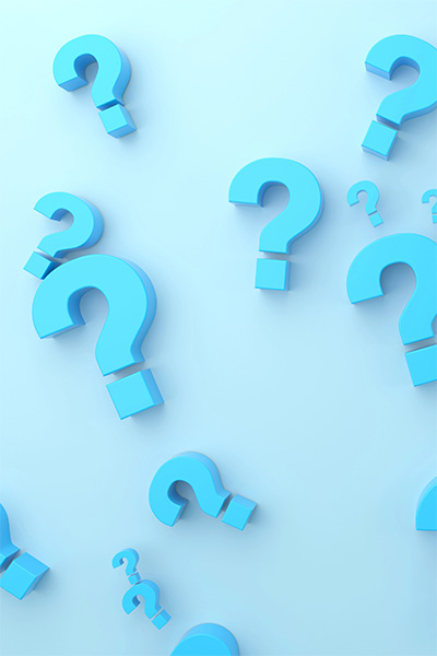Image of multiple question marks